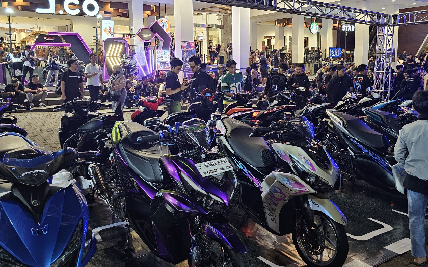 Pertama dan Bikin Heboh, Event We Are Aerox Society Sukses Digelar di Bandung 