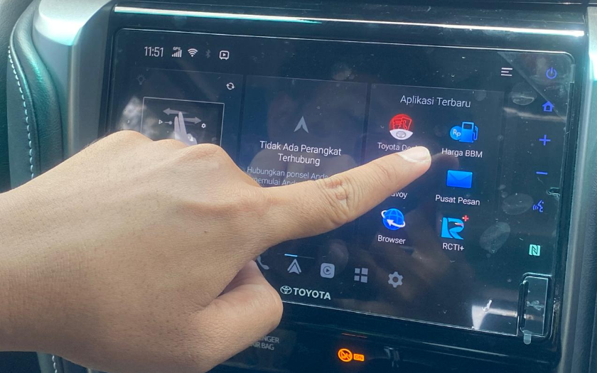 Fitur Baru Toyota New Fortuner, Cek Harga BBM Terbaru Udah Nggak Usah Clingak-Clinguk Lagi