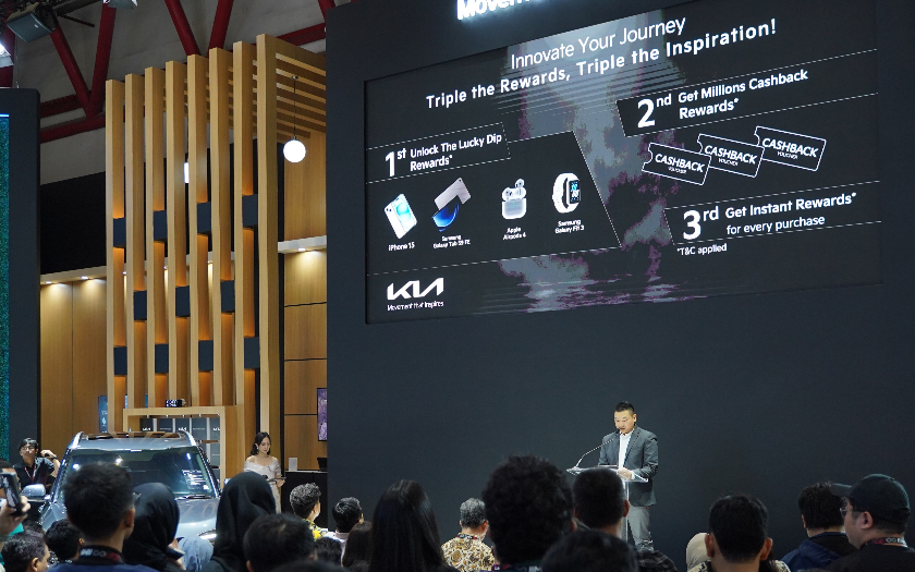 Beli Mobil Kia di IIMS 2025, Bisa Bawa Pulang iPhone 15 dan Samsung Galaxy Fit 3, Caranya Begini