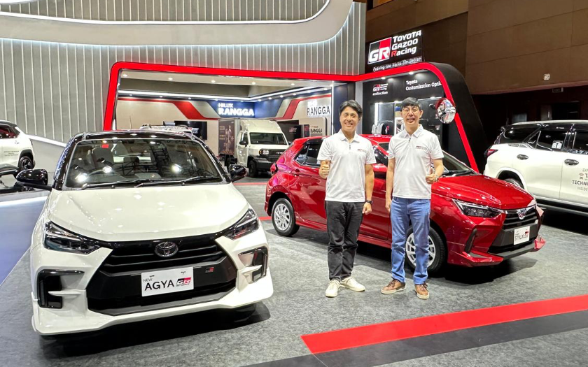 Toyota Gazoo Racing Gaspol di IIMS 2025, Agya Stylix GR Aeropackage Ikut Meluncur