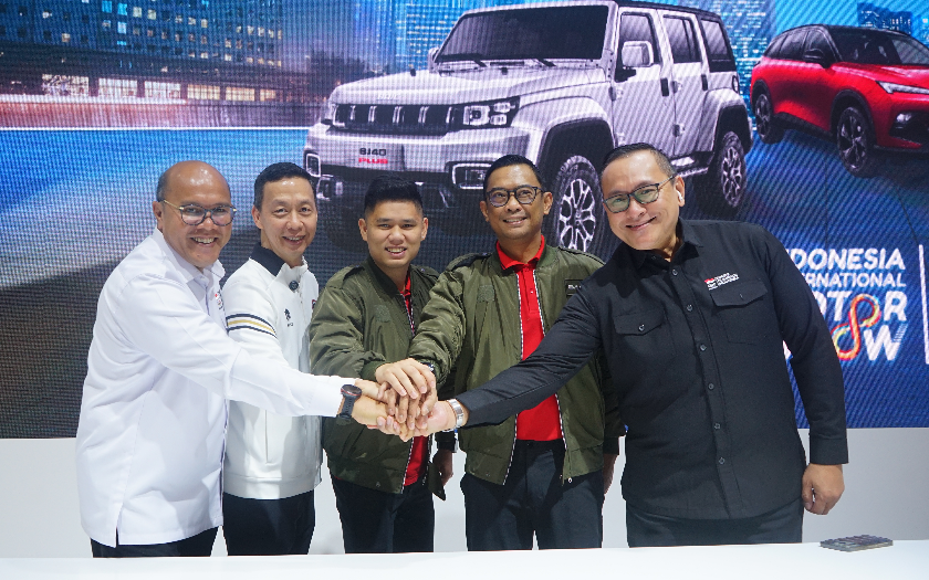 BAIC BJ40 Plus Dan X55 II Resmi Jadi Kendaraan Mobilitas Altlet NOC Indonesia