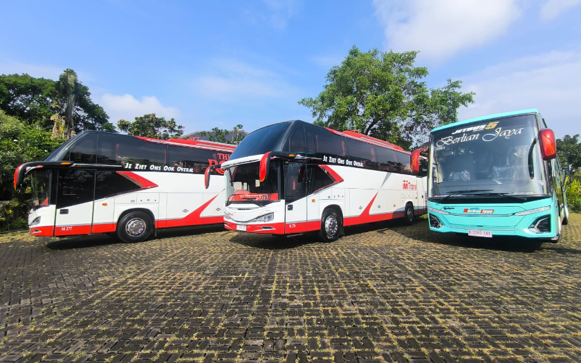 Mercedes-Benz OH 1626 L Resmi Perkuat MTrans, Siap Gebrak Rute Jawa Bali