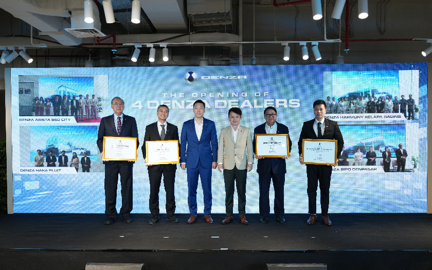 BYD Resmikan 4 Dealer Denza Secara Bersamaan di Jakarta, Tangerang dan Bali 