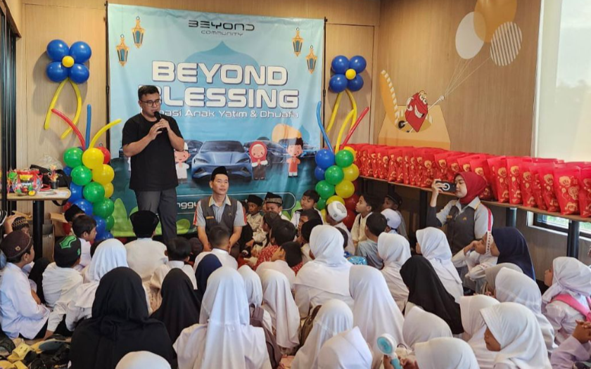 BEYOND, Komunitas Mobil Listrik BYD Berbagi Kebahagiaan Bersama Anak Panti Asuhan di Bulan Ramadan