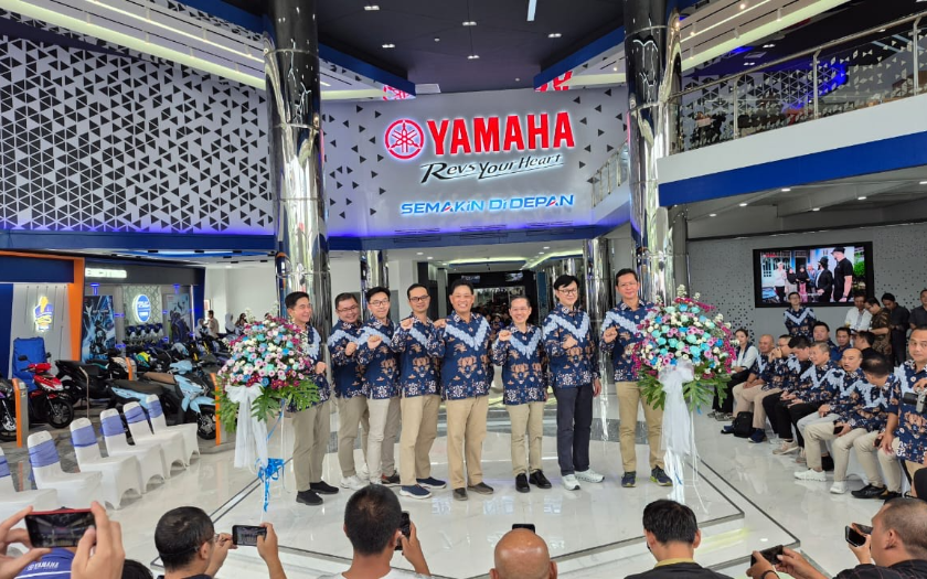 Tambah Dealer Premiumnya, Yamaha Flagship Shop Reopening di Kota Semarang