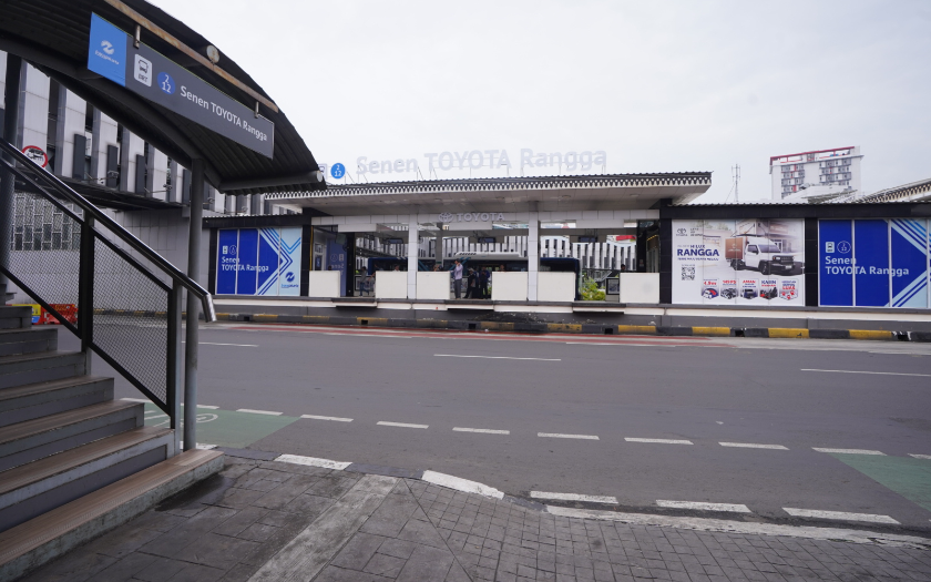 Toyota Ubah Halte Pasar Senen Jadi Halte Senen Toyota Rangga, Ada Apa?