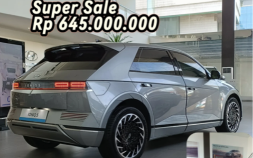 Diskon Gila-Gilaan Hyundai Ioniq 5, Harga Terjun Bebas Potongan hingga Rp 280 Juta