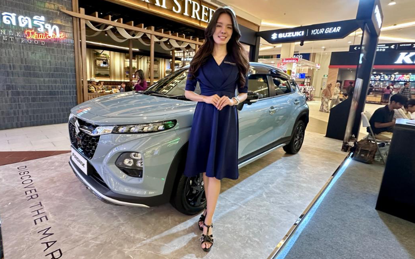 Desain Suzuki Fronx Bikin Nengok, Begini Respons Pengunjung Mall Gandaria City