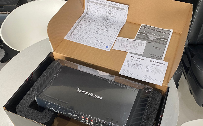 Hanya 4 Unit di Indonesia, Power Amplifier Rockford Fosgate T1000-4ad Dibanderol Rp 16,5 juta