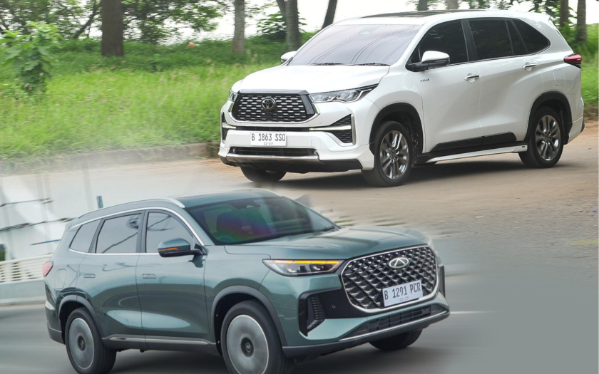 Duel SUV Hybrid, Toyota Innova Zenix Hybrid vs Chery Tiggo 8 CSH, Mana Lebih Unggul? 