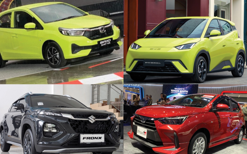 Kompetisi City Car Bakal Memanas, Toyota Agya, Honda Brio dan Suzuki Fronx Punya Lawan BYD Seagull