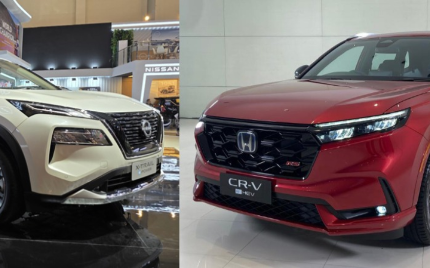 Duel Sengit Medium SUV Hybrid: Honda CR-V e:HEV vs Nissan X-Trail e-Power, Lebih Oke Mana? 