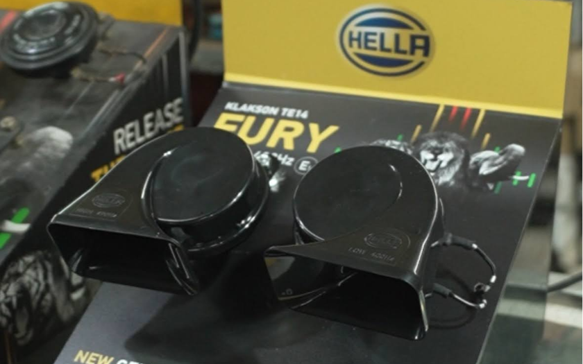  Hella Fury, Klakson Keong Dual Tone Baru yang Bikin Suara Makin Gahar