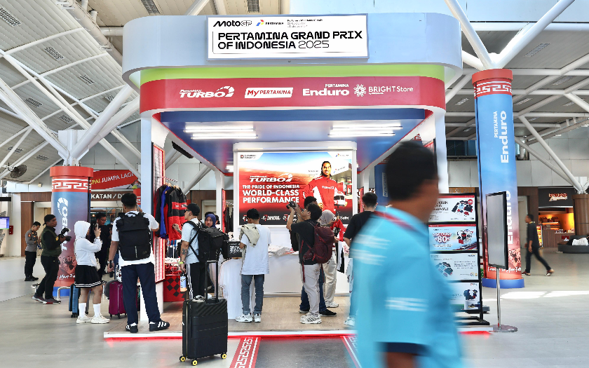 Tiba di Bandara Lombok Praya, Langsung Temukan Merchandise dan Atmosfer MotoGP 