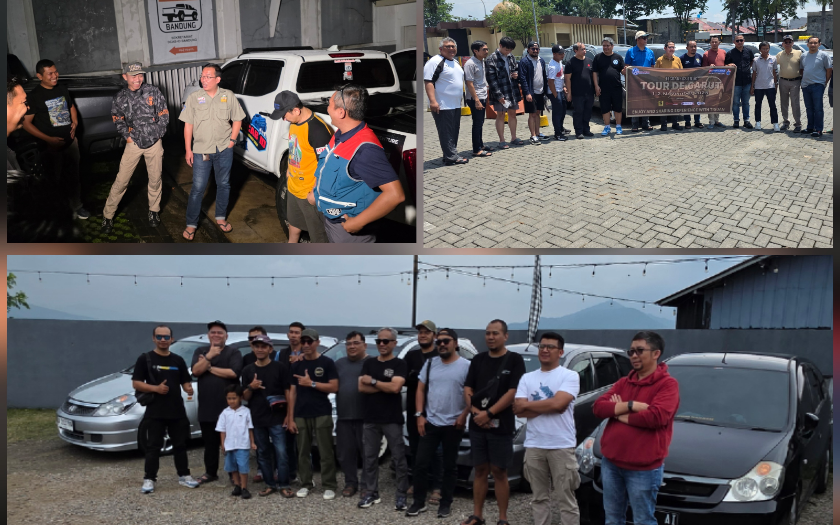 Sidkom Bandung, Disambut 3 Komunitas Mobil Jepang Hingga Eropa