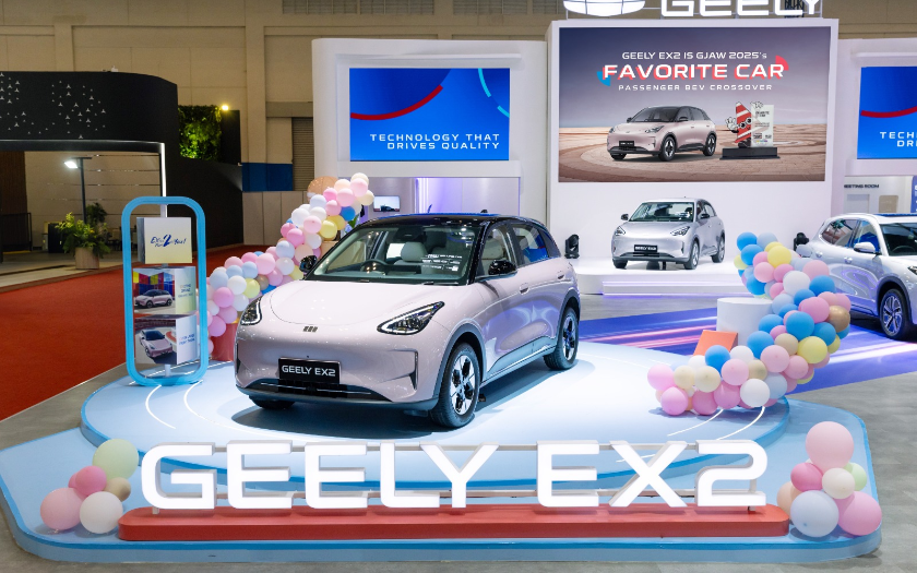 Geely EX2 Rajai SPK di GJAW 2025, Sumbang 60% dari 1.200 Unit Pemesanan