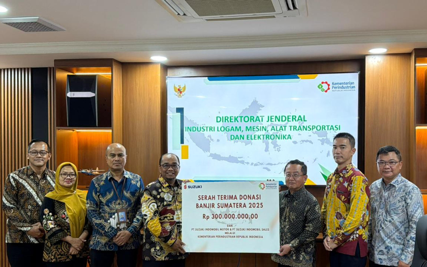 Suzuki Indonesia dan Kemenperin Salurkan Bantuan Bencana Sumatera dan Aceh