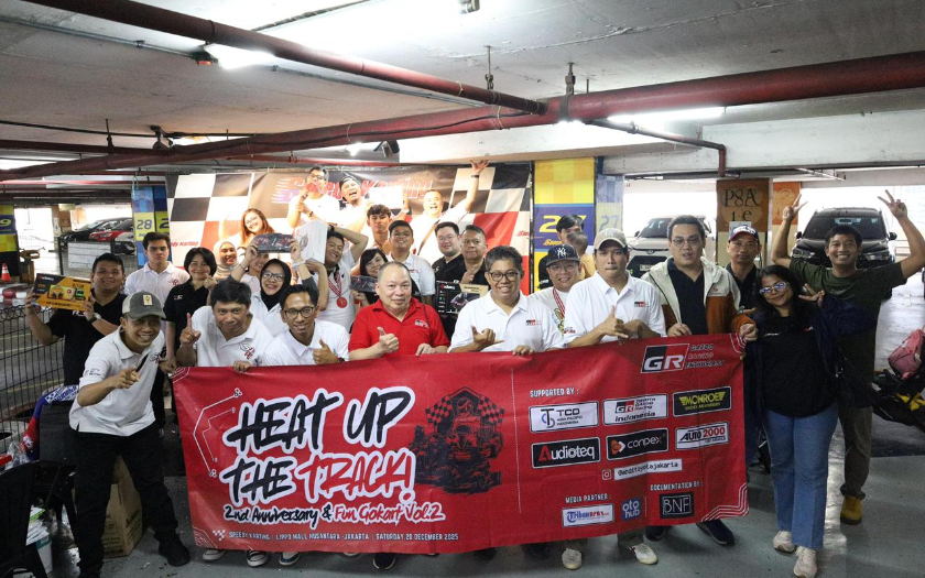 Rayakan Ulang Tahun ke-2, Komunitas GR Enthusiast Adu Balap di Parkiran 