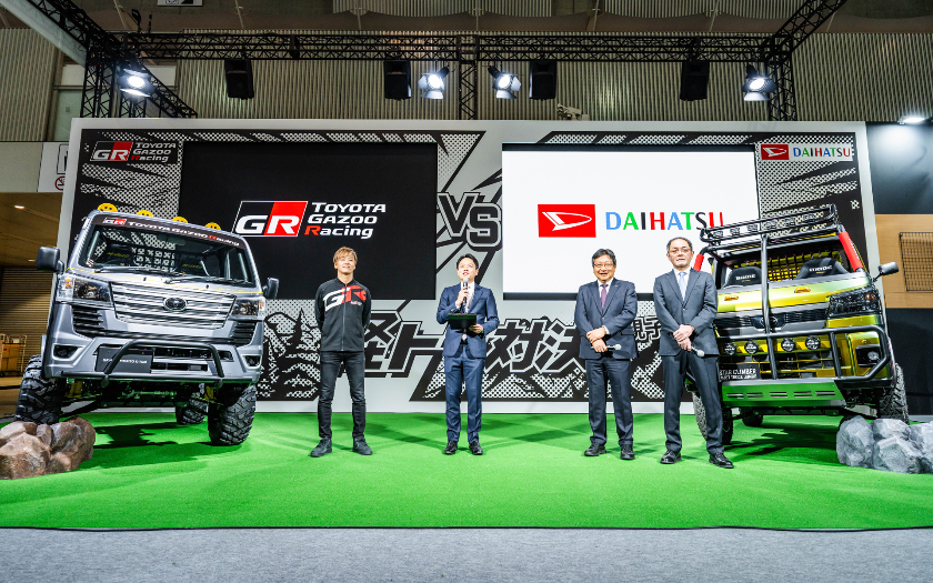 Toyota dan Daihatsu Pamer Mini Pick-up Off-Road, GR Hijet Morizo K-Trail dan Hijet Truck Jumbo Star Climber