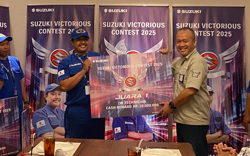 Heru Khabib Muslim Sabet Gelar Juara Suzuki Victorious Contest 2025