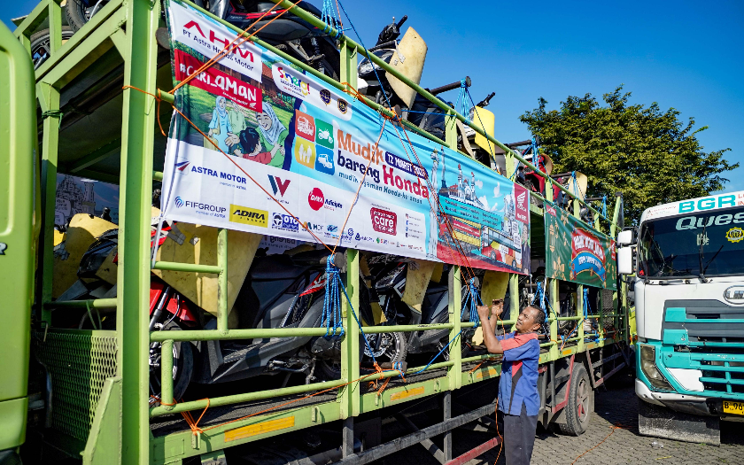 Ribuan Peserta Mudik Bareng Honda Resmi Diberangkatkan ke Berbagai Kota