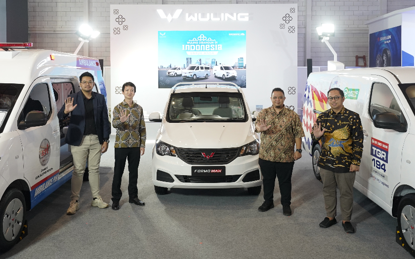 Duo Niaga Wuling, Formo Max dan Mitra EV Hadir di GIICOMVEC 2026 