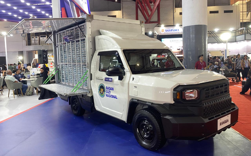 Intip Modifikasi Toyota Hilux Rangga, Bisa Angkut 1.050 Porsi Makanan Bergizi Gratis