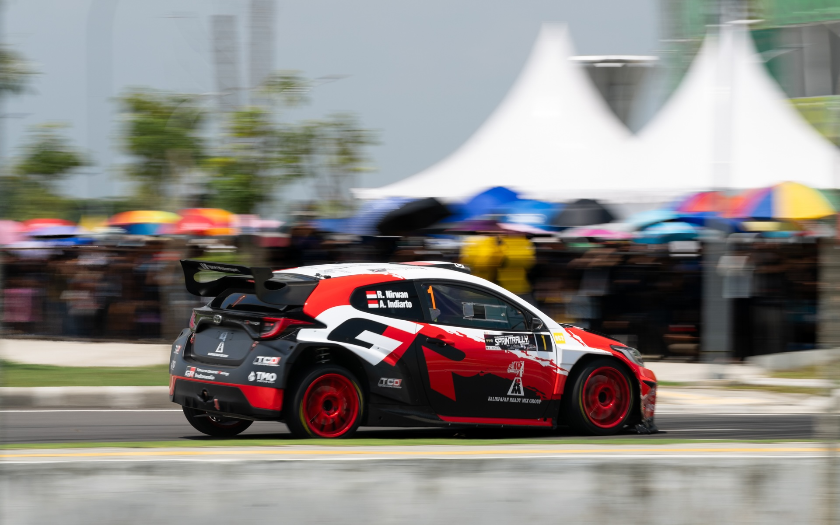 Toyota GR Yaris Raih Podium Dua Kelas Bergengsi Kejurnas Sprint Rally 2026 Seri 1