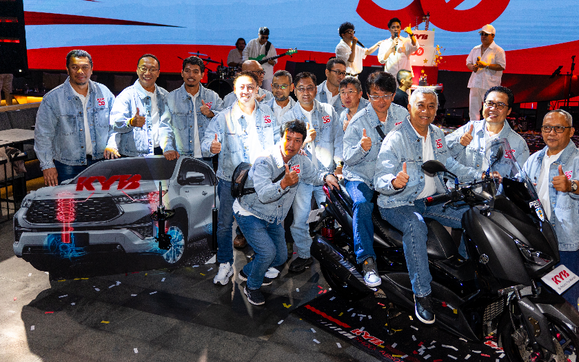 KYB Rilis Lini Suspensi Premium untuk Yamaha RX-King, XMAX, Innova Zenix hingga Mitsubishi Canter