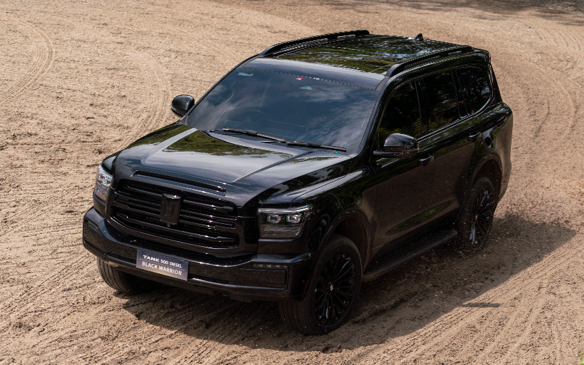 Tampilan Jadi Sangar, GWM Tank 500 Diesel Black Warrior Diperkenalkan