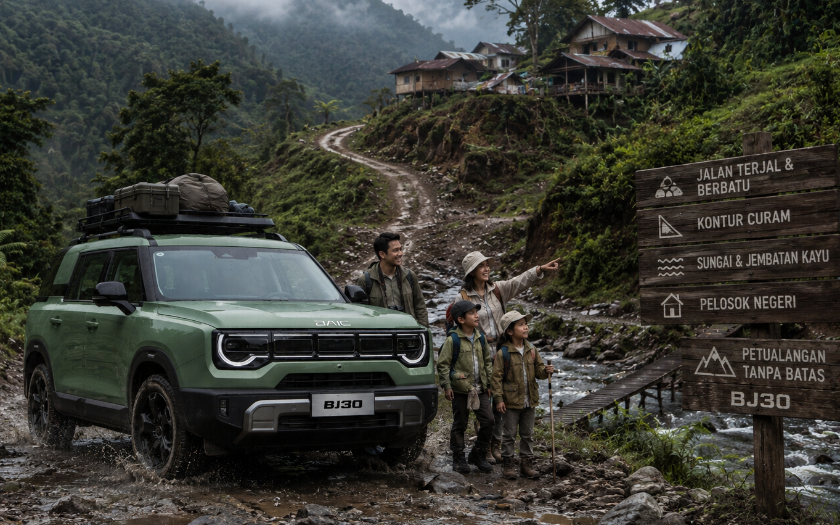 Gokil Nih Diskonnya, Beli BAIC BJ30 HEV Hemat Sampai Rp 50 Juta!