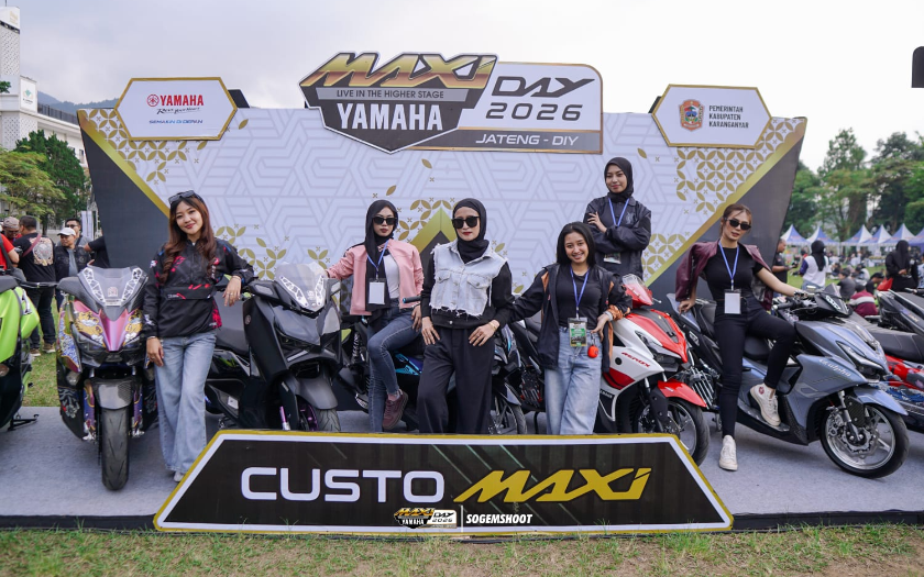 Lebarannya Anak MAXI, Guyup di Tawangmangu di MAXI Yamaha Day 2026