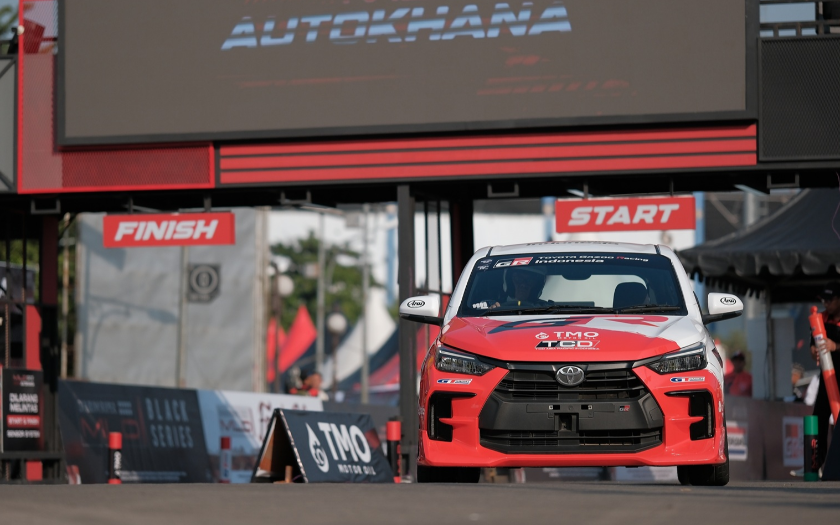 Toyota Gazoo Racing Indonesia Dominasi Podium Group F Kejurnas Slalom 2026 