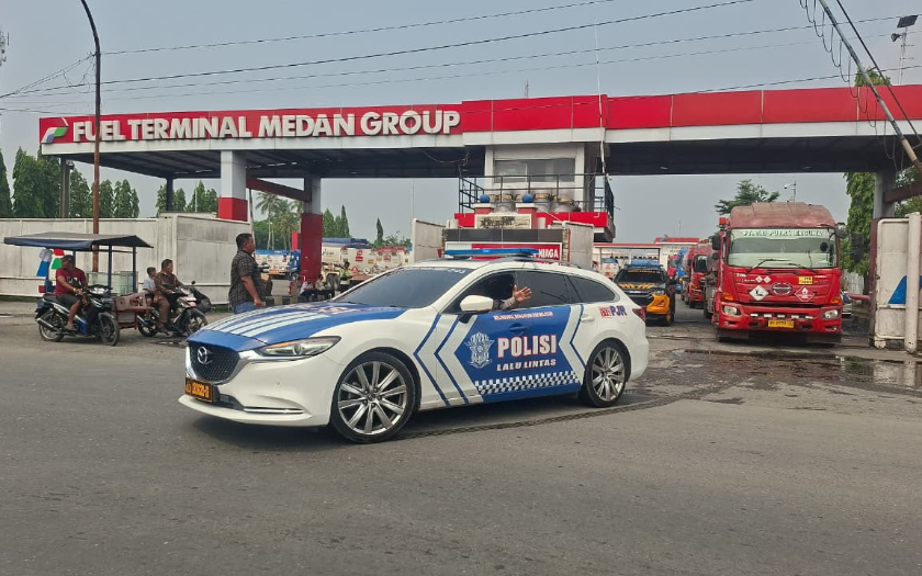 Sinergi Pertamina Patra Niaga dan Polda Percepat Normalisasi Distribusi BBM di Sumut