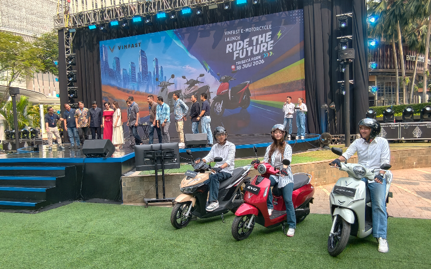 VinFast E-Motorcycle Indonesia Resmi Pasarkan 3 Motor Listrik Pertamanya, Harga Mulai Rp 17,5 Jutaan