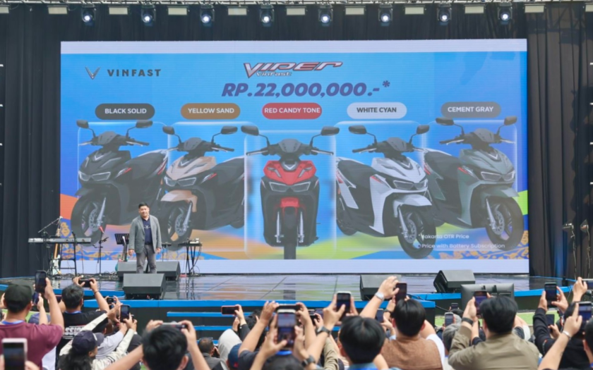 Gebrakan Perdana Motor Listrik VinFast, Buka 20 Dealer Serentak di Kota-kota Besar Ini