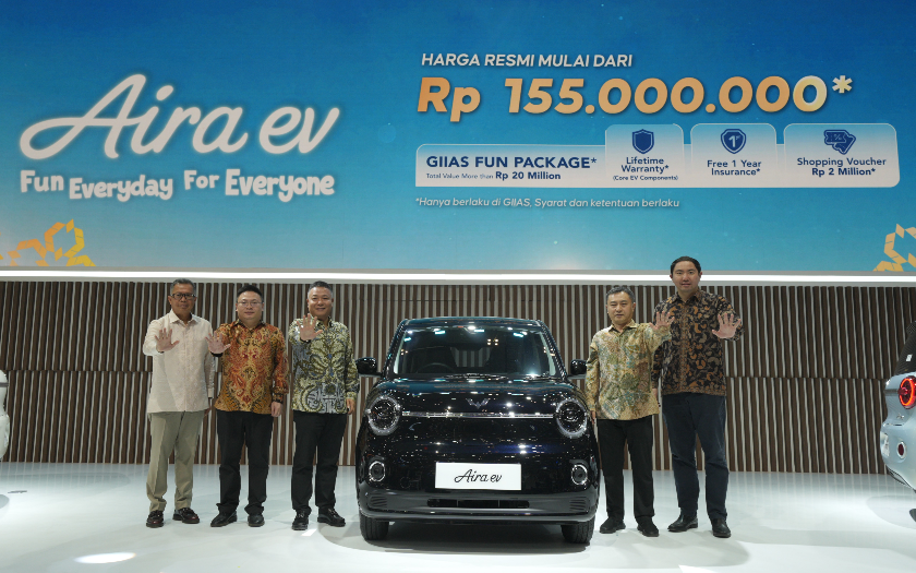 Wuling Aira ev Mobil Listrik Termurah di GIIAS 2026 