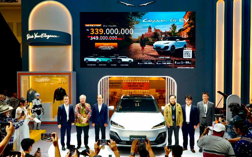 Harga LEPAS E4 EV Dijual di GIIAS 2026 Enggak Sampai Rp 350 Juta