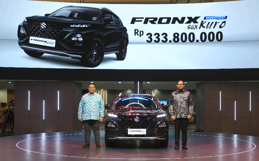 Suzuki Fronx SGX Hybrid Kuro Resmi Meluncur, Fitur Keamanan Makin Canggih