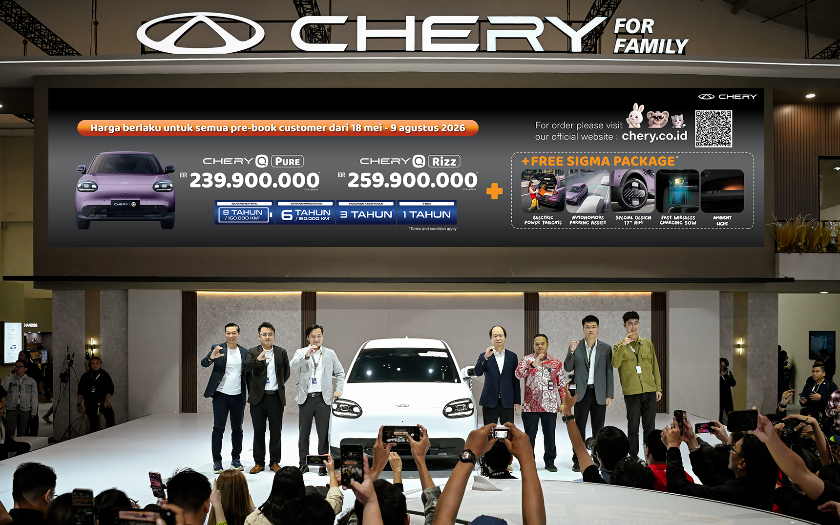 Chery Q Resmi Sapa Publik GIIAS 2026, Tawarkan Harga Spesial Rp 239,9 Juta