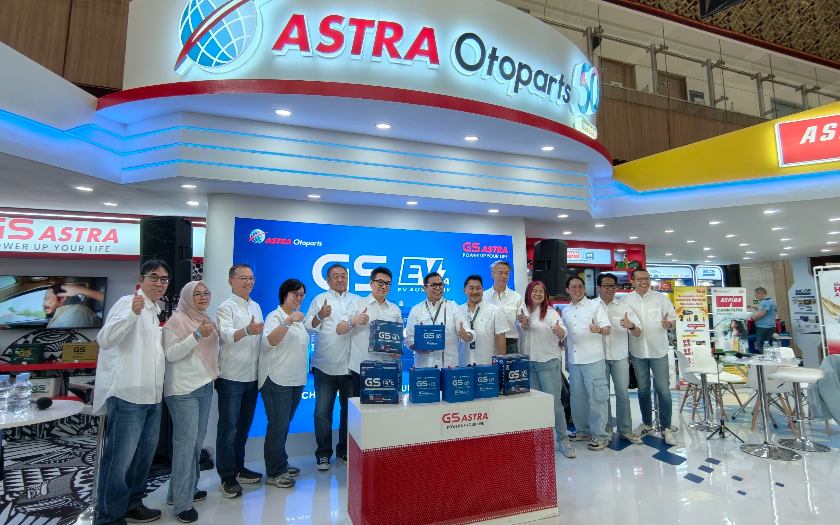 Astra Atoparts Luncukan Aki Khusus Mobil Listrik dan GS CaRe di GIIAS 2026
