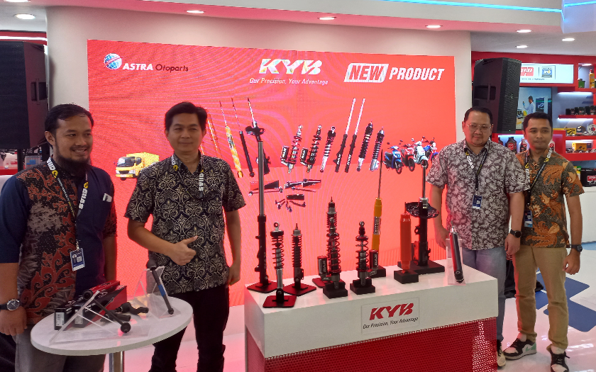 Terbaru, Astra Otoparts Perkenalkan Sokbreker dan Steering Part KYB di GIIAS 2026