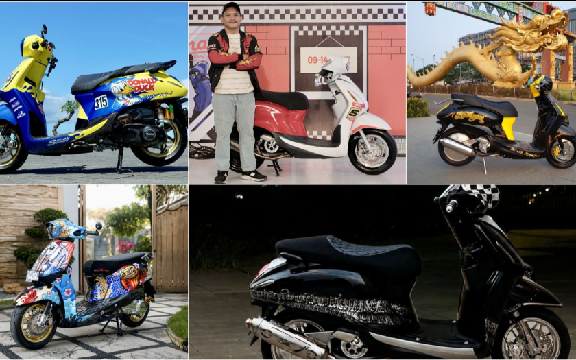 Spill 5 Modifikasi Yamaha Grand Filano Hybrid Penyandang Best of The Best Classy Modified 2026