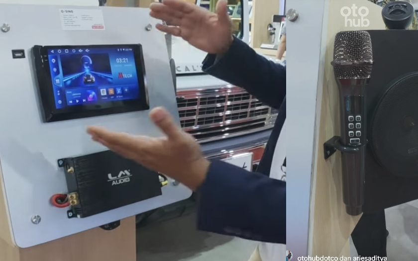 Mobile Tech Q-Sing, Head Unit 9 Inci Bisa Karaoke di Dalam Mobil