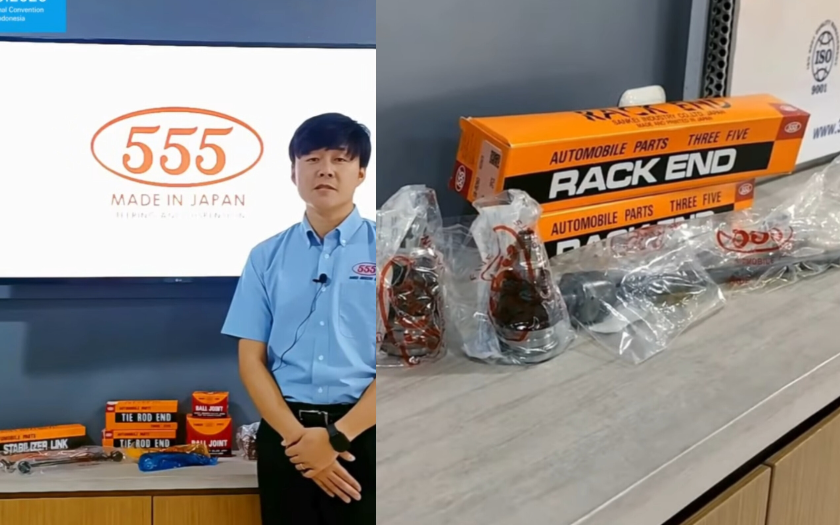 Sankei Kogyo Bawa Brand 555 ke Automechanika Jakarta