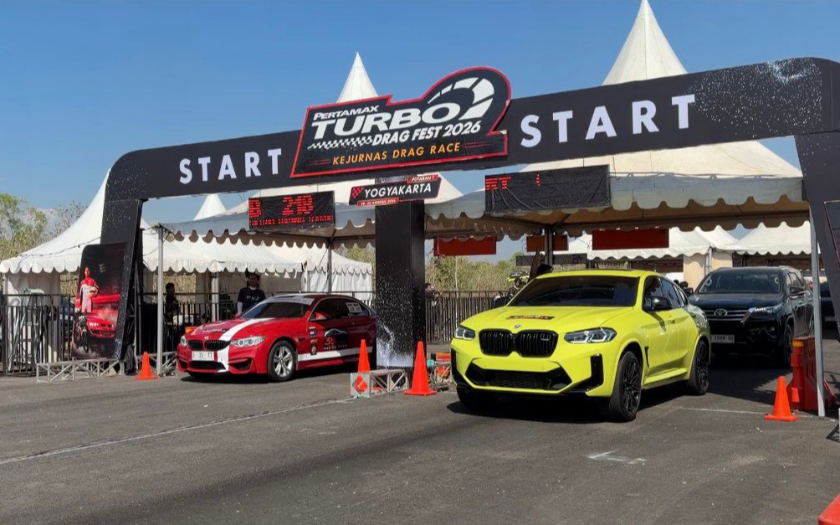 Kejurnas Pertamax Turbo Drag Fest 2026 Bergulir, 777 Starter Adu Adrenalin di Trek Lurus