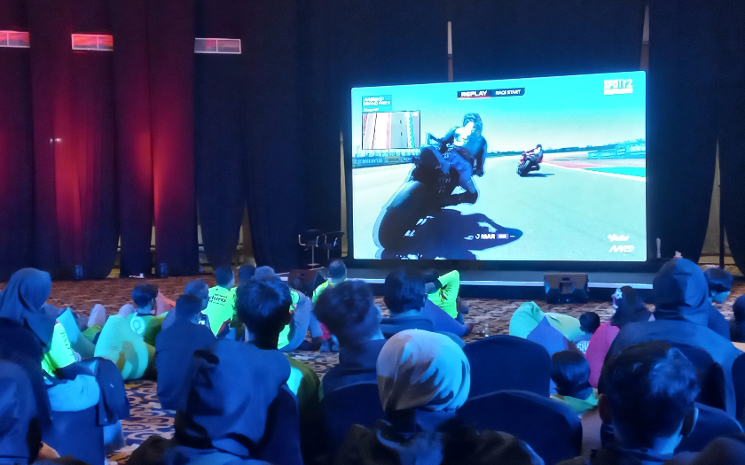 Pertamina Enduro Gelar Nobar MotoGP seri Aragon 2026 bersama Komunitas Ojol  