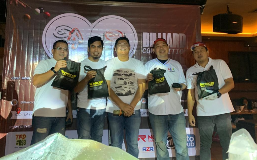 Seru, GR Enthusiast Rayakan Ultah ke-3 Gelar Turnamen Biliar