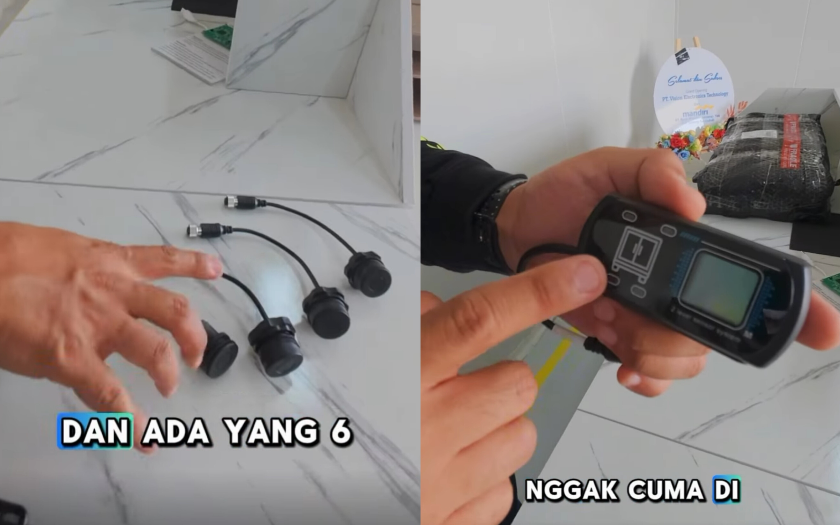 Bukan Cuma Mobil, Truk Tinggi Juga Butuh Sensor Parkir, Vision Kasih Solusi