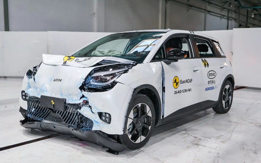 Lolos Uji Tabrak Euro NCAP 2026, Aion UT Raih Rating 5 Bintang